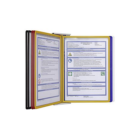 Juego de marcos transparentes DIN A4  con 10 marcos