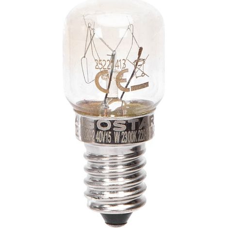 lampadina da forno T22 250° E14 bianco caldo 15 watt G (1/3)
