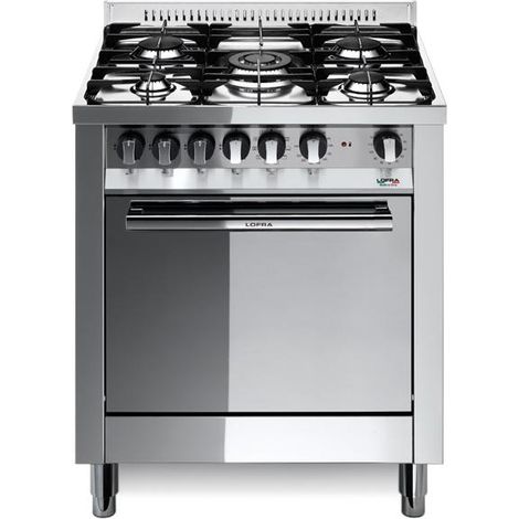 Lofra M76MF/C Piano Cottura Acciaio Inossidabile Gas Classe A