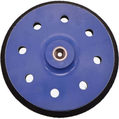 180-mm-Schleifteller, 8 Löcher, mittel, für Schleifscheiben, Zubehör für Exzenterschleifer (1/4)