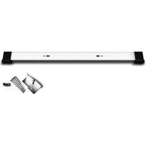 Baulich – Stabilisateur en aluminium 900 mm pour échelle étroite – Semelles antidérapantes – Système de montage à vis – Conçu pour échelles industrielles