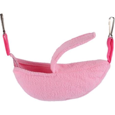 Hamac pour Rongeur - Maison de Cochon d'Inde - Lit Rose - 20x6.5CM - Confortable et Lavable