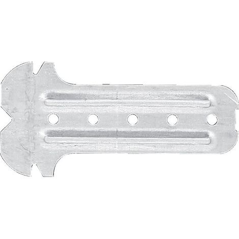 Suspente pour fourrure universelle longueur 240 mm, épaisseur 0,8mm boîte de 50 pièces.