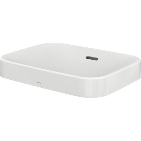 TOTO LF lavabo à poser, sans trou pour robinet, avec trop-plein,
