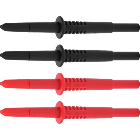 Deux jeux de sondes de test pour multimètre, têtes de lanterne en laiton PA avec fiches bananes de 4 mm, adaptées aux capteurs automobiles. (1/5)