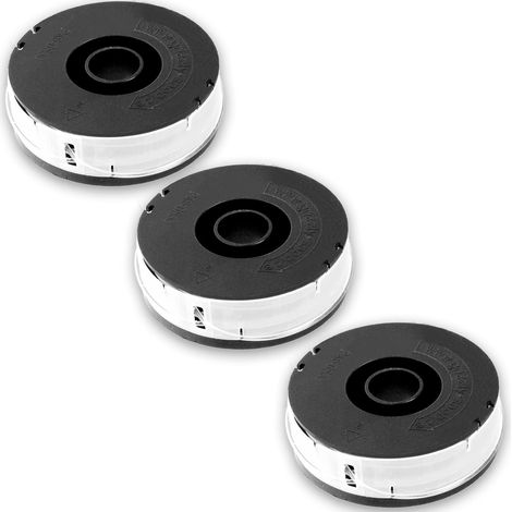 Lot de 3 bobines pour coupe-bordure - bobines de rechange FRT 450 A1, FRT 430/10, FRT 430, FRT 500/8 avec double fil automatique (1/5)