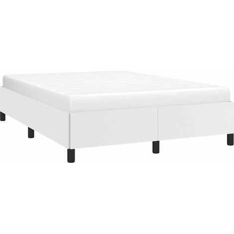 Giroletto senza Materasso Bianco 140x190 cm in Similpelle vidaXL (1/4)