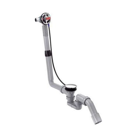 Hansgrohe Exafill S - Sistema di scarico e troppopieno con erogazione per vasca da bagno 58115180