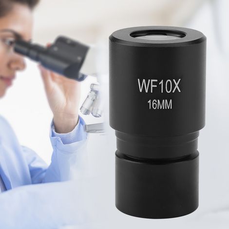 DMR001 WF10X 16mm Okular für biologische Mikroskope, Okularmontage 23,2mm (1/5)