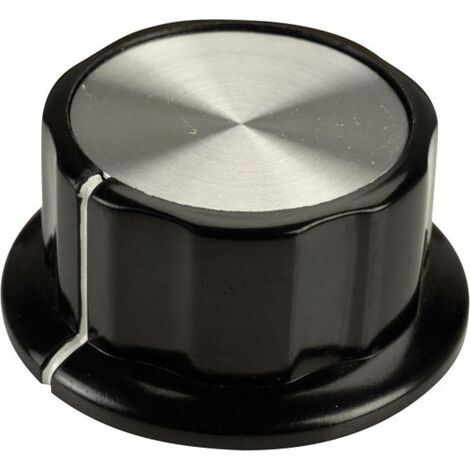 Tête de bouton rotatif SCI RN-99A(6.4mm) noir, blanc (Ø x H) 45 mm x 20.3 mm 1 pc(s) (1/4)