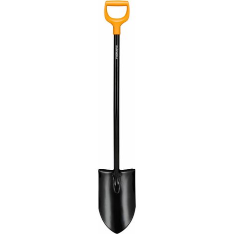 Fiskars Spaten XL Blatt spitz langer Stiel Solid+ 4 Stk (1/5)