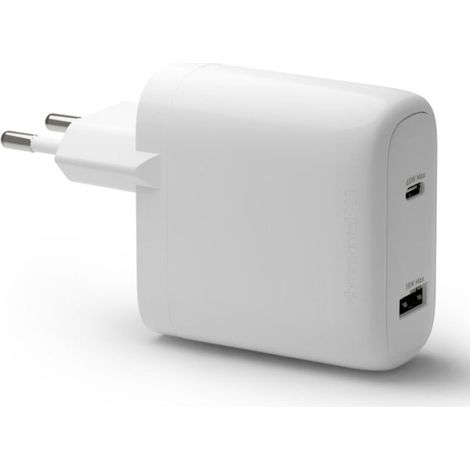 Dbramante1928 - Re-charge - Wall Charger GaN - USB-C 65W+18W EU - White