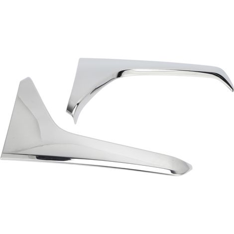 2 Spoilers Arrière Latéraux ABS Chrome Biseauté pour Subaru Forester SK 2018-2020, Coques de Vitre Côté, Accessoires Remplacement, Paire (1/5)