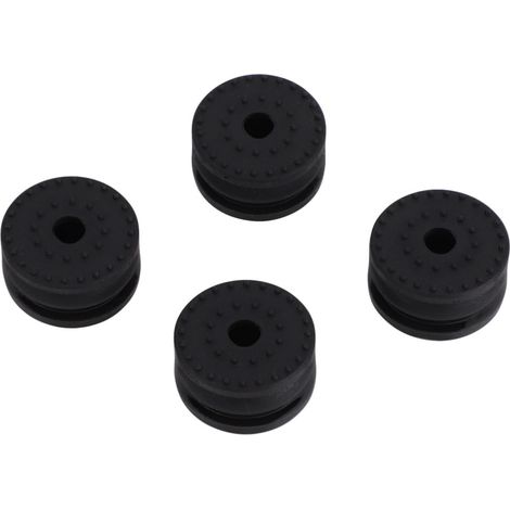 Lot de 4 pieds anti-vibrations compatibles avec l'imprimante 3D Bambu Lab H2D : patins en caoutchouc absorbant les chocs, avec vis et rondelles. (1/5)