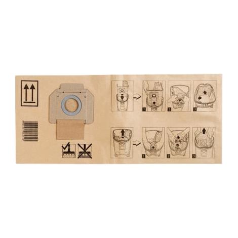 MAKITA P-70194 (pkt of 5) Dust bags 446L/VC3012