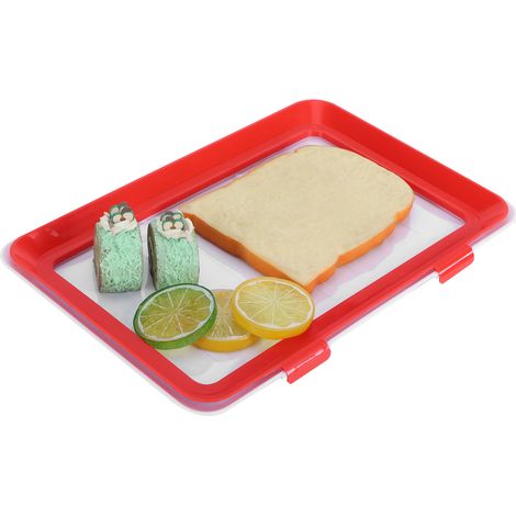 Bac de Conservation Alimentaire pour Réfrigérateur, Rangement Cuisine Pratique (1/5)