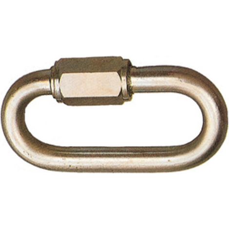 BL MAGLIA DI GIUNZIONE ACCIAIO ZINCATO  4 MM 2 PZ- 6,0 blister