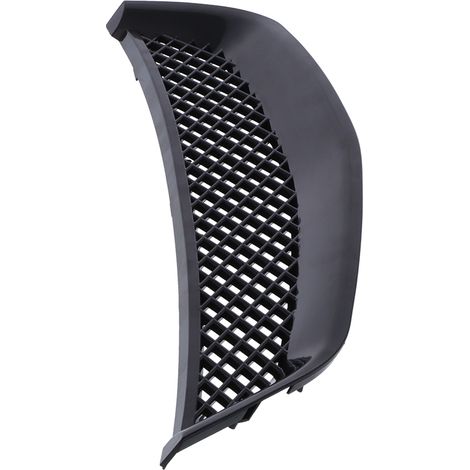 Frontgrill aus glänzend schwarzem Kunststoff für Honda Civic (2001–2003), Motorhaubengrill passend für 2- und 4-türige Limousinen, sportlicher Ersatz (1/5)