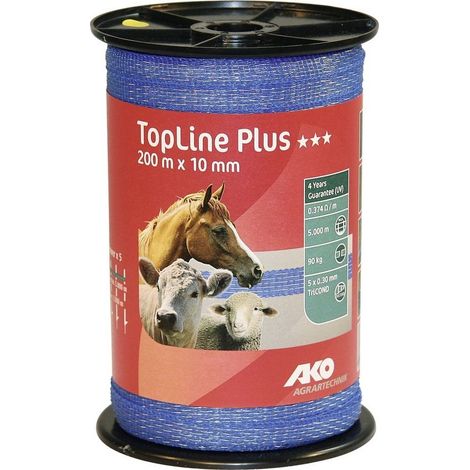 Nastro Conduttore TopLine Plus 200 m x 10 mm Blu (1/2)