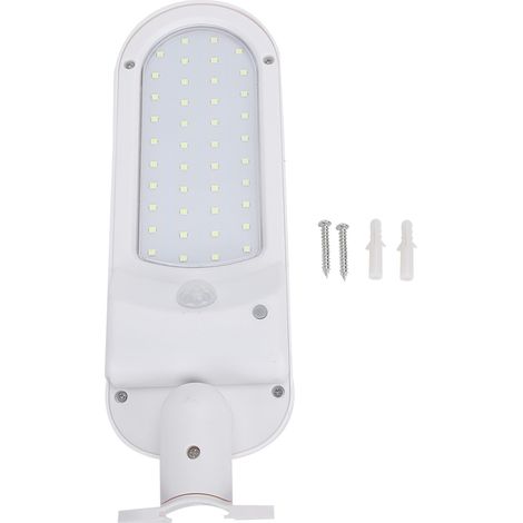 Lumière solaire LED extérieure Jardin Détecteur de mouvement Murale IP65 Blanche (1/5)