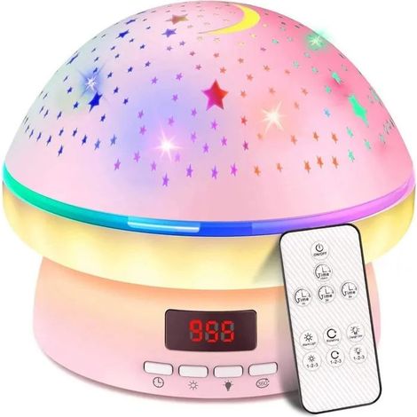 Jouets pour garçons et filles de 2 à 10 ans, projecteur d'étoiles rotatif, veilleuse, cadeaux d'anniversaire pour enfants (1/5)