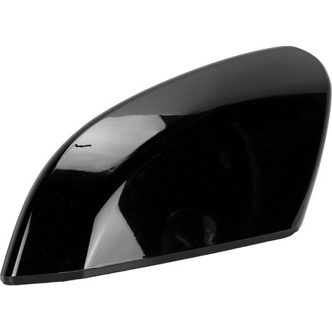 Cubierta de Espejo Lateral Derecho, Carcasa de Espejo de Repuesto en Plastico ABS Negro Brillante, Para Sedan Hatchback Break Crossover 2016-2021 (1/5)