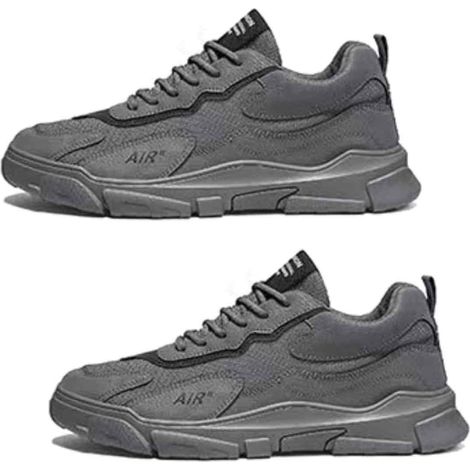 1 paire Chaussures de travail Divers accessoire de portail, respirantes en maille, fines, anti-odeurs, pour chantier et bureau (1/5)