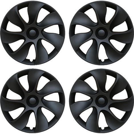 Tapacubos estilo Cyclone, compatibles con Tesla Model Y 2020-2024, 4 piezas, Tesla, Model Y 19 pulgadas (1/2)
