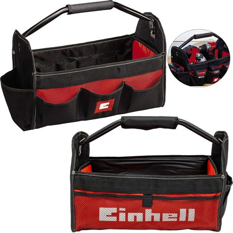 Einhell 18v Power X-Change 16"" Open Mouth Power Tool Tote Bag Holdall Black PXC (1/5)