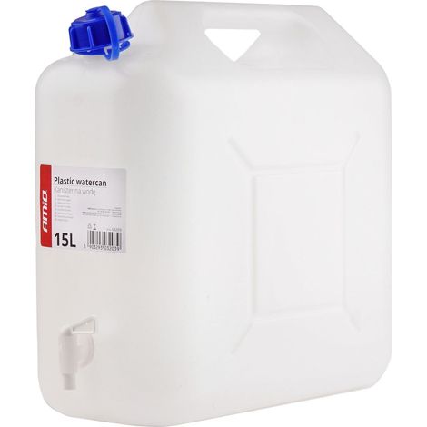 Réservoir d'eau en plastique avec robinet 15L amio-03203 (1/4)