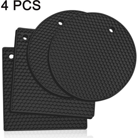 Tappetino isolante termico antiscivolo in silicone, tappetino isolante termico per utensili da cucina, tovaglietta flessibile e resistente, adatta all'uso quotidiano.