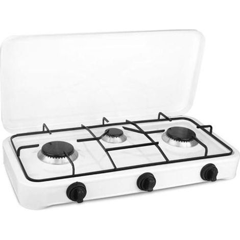 Master fornello a gas 3 fuochi cook trial master