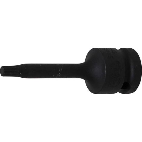 Douille à Embouts à Choc 75 mm - 12,5 mm (1/2), Denture Multiple Intérieure XZN M6 - Résistante et Précise - D-Work (1/5)