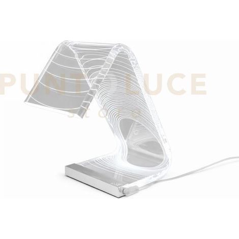 LAMPADA PICCOLA C-LED IN CRISTALLO ACRILICO TRASPARENTE LED 4200°K / 24 Volt - 12 W/Mt ON-LINE