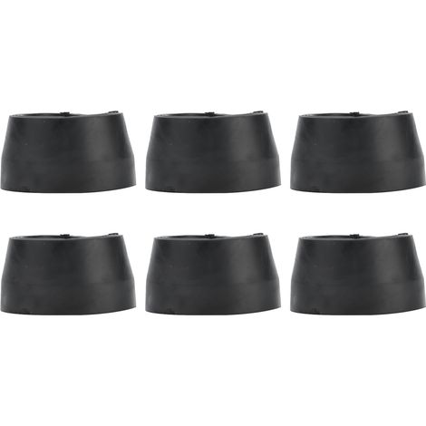 6 Coussinets Anti-Vibrations Caoutchouc Résistant à l'Usure, Amortisseurs Anti-Choc Non Glissants, Réduction de Bruit pour Compresseurs d'Air (1/5)
