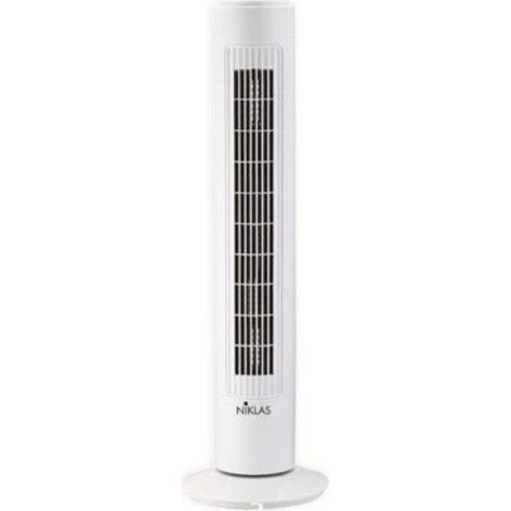Ventilateur Colonne 50W Air Frais - Ventilateur avec Minuterie 3 Vitesses 20 x 20 x 74 cm NIKLAS