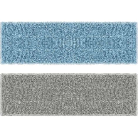 Polti Moppy kit de 2 serpillières microfibres pour vitres et miroirs PAEU0356 (1/4)