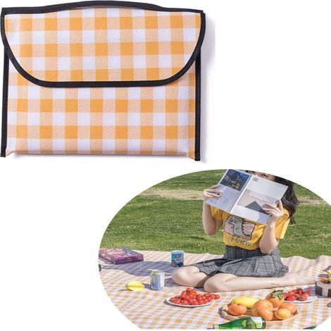 Wasserdichte und faltbare Picknickdecke für den Außenbereich, extra groß (200 x 180 cm), dick und ultraleicht, ideal für Strand, Reisen, Camping, Wandern und Parks. (1/4)