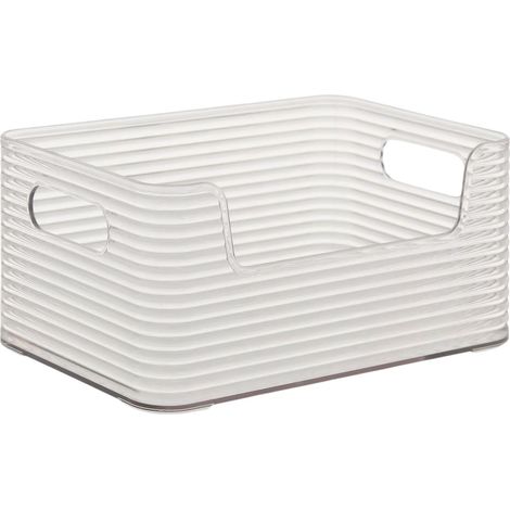 Organiseur Empilable "Plastor" 22cm Transparent (1/2)