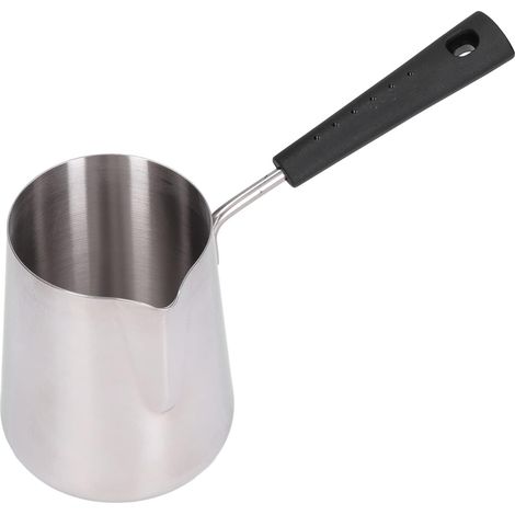 1 Cafetière Turque,Acier Inoxydable 304,Induction Gaz,600ml,Cuisine Maison