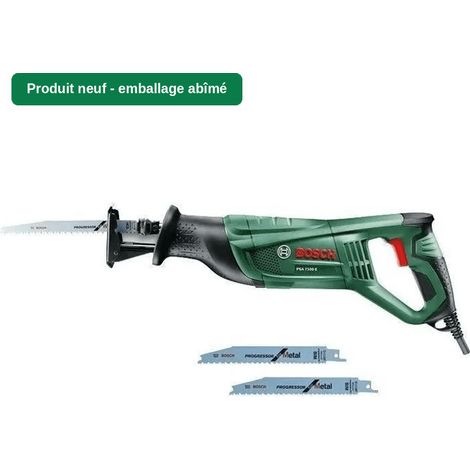 [Produit neuf - emballage abîmé] Scie sabre BOSCH PSA 7100 E - 710W - Capacité de coupe 150mm - Changement de lame SDS (1/5)