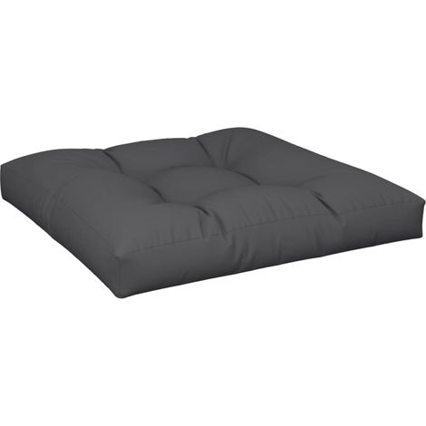 Maison Exclusive - Palettenkissen Schwarz 70x70x12 cm Stoff