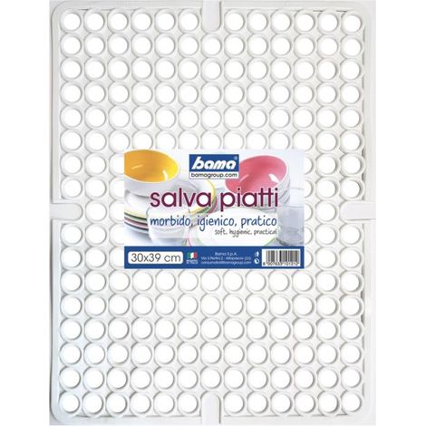Griglia Copri Lavello 30 x 39 cm Bama Colore Bianco (1/3)