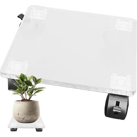 mit Pflanzenständer mit Klarer Acryl Pflanzenroller mit