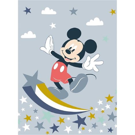Mickey Mouse Wohndecke – Weiches & leichtes Decke für Bett & Sofa (110x150 cm)