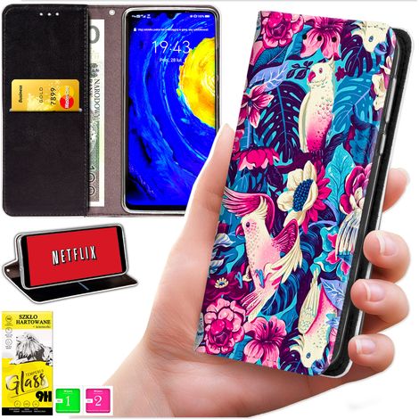 Brieftaschenhülle für Oppo Reno 15 5G – Blue Moon Cover Print + 9H-Glas (1/5)