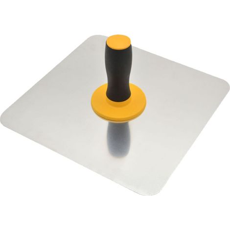 Plaque de plâtre en aluminium avec poignée, support pour planche à plâtre, outil de plâtrage portable (1/5)