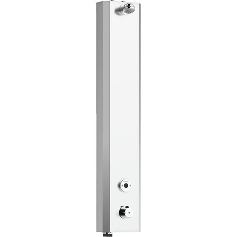 MORA tronic Duschpaneel WMS, mit Thermostatfunktion, Anschluss von oben Netzanschluss (1/2)