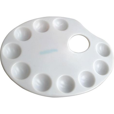 Hasta - Tavolozza ovale 23x17cm - 10 incavi per mescolare i colori