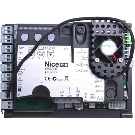 NICE XBA3HF SPXBA3HF Scheda Centrale Quadro Di Comando Ricambio Barriera M-BAR L-BAR MBAR LBAR